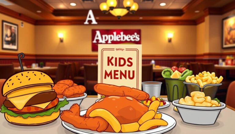 Applebee's Kids Menu