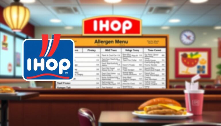 IHOP Allergen Menu