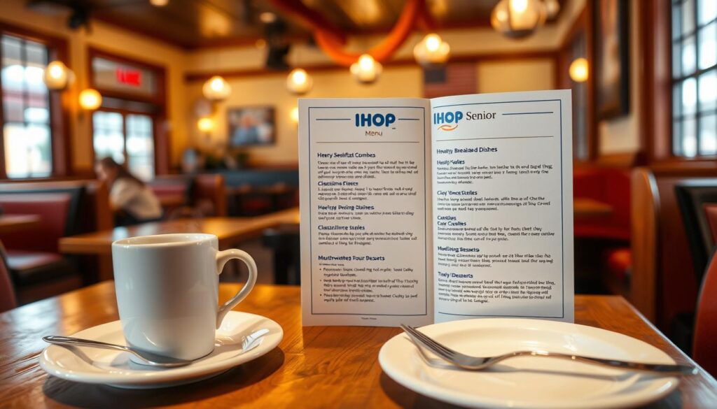IHOP Senior Citizen Menu Selections