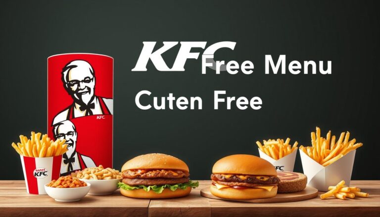 KFC Gluten Free Menu