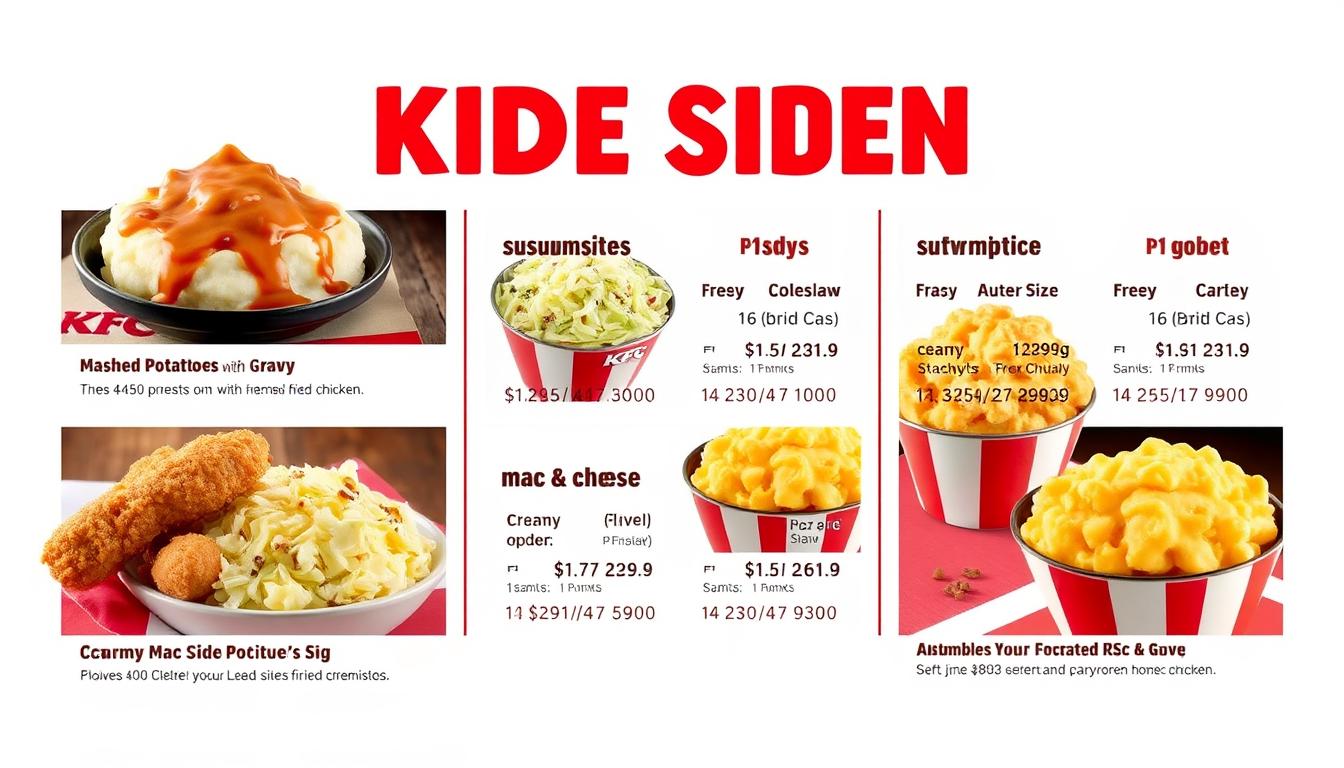 KFC Sides Menu