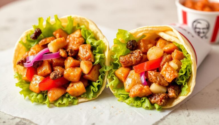 KFC Wraps Menu