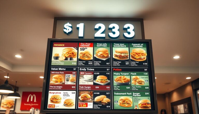 McDonald's $1 $2 $3 Menu with Prices