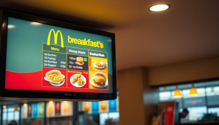 McDonald's Breakfast Menu Hours