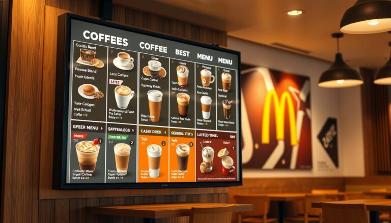McDonald's Coffee Menu