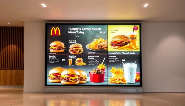 McDonald's Lunch Menu