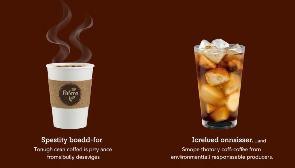 Panera Bread coffee pairings