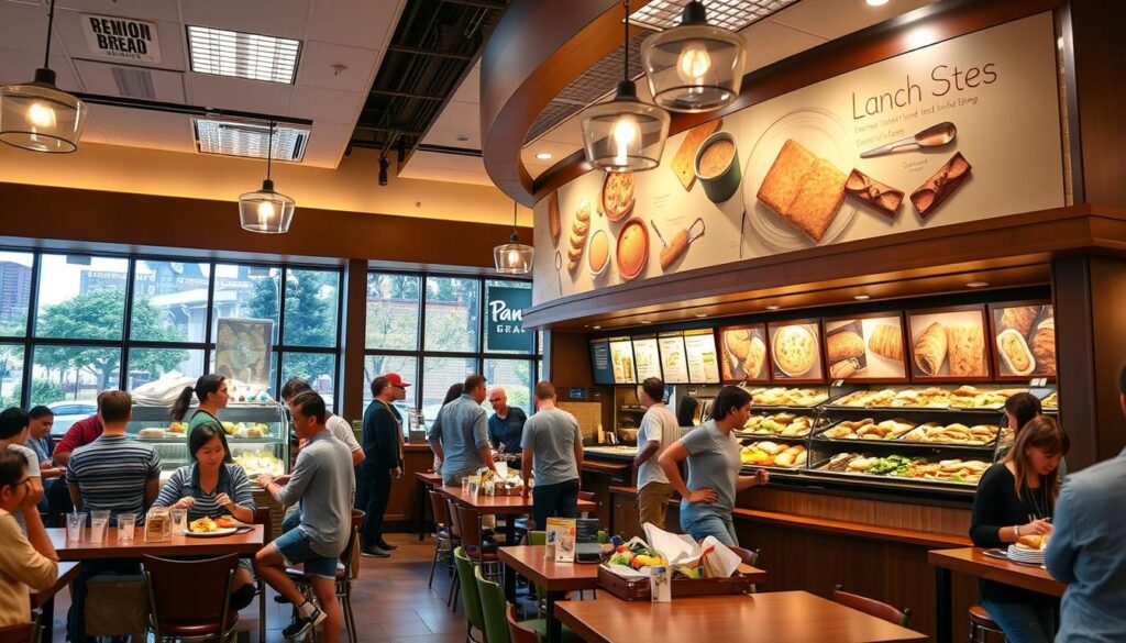 Panera Bread lunch catering