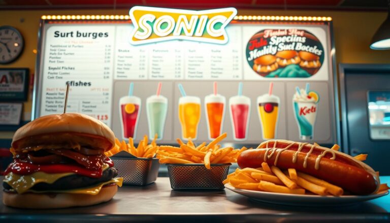 Sonic Menu