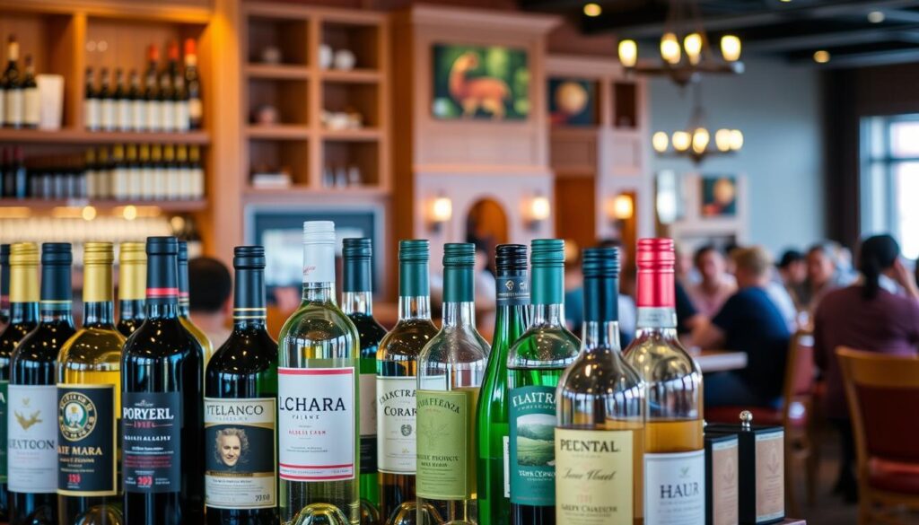 Texas Roadhouse Wine and Spirits Selection