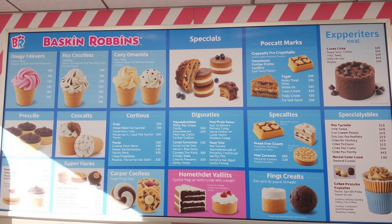baskin robbins coralville menu