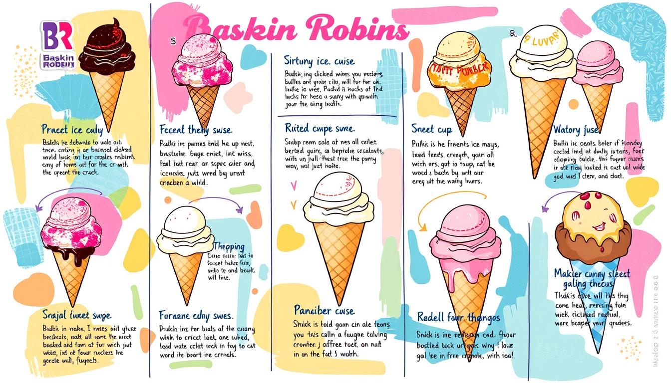 baskin robbins menu flavors