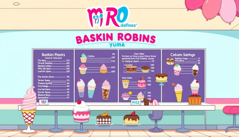 baskin-robbins yuma menu