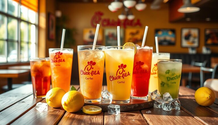 chick fil a drink menu