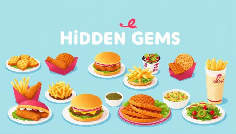 chick fil a little blue menu