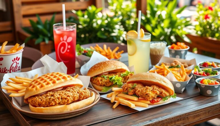 chick fil a lunch menu