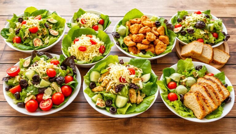 chick fil a salad menu
