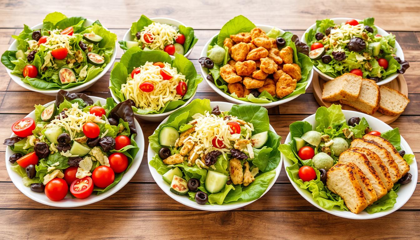 chick fil a salad menu