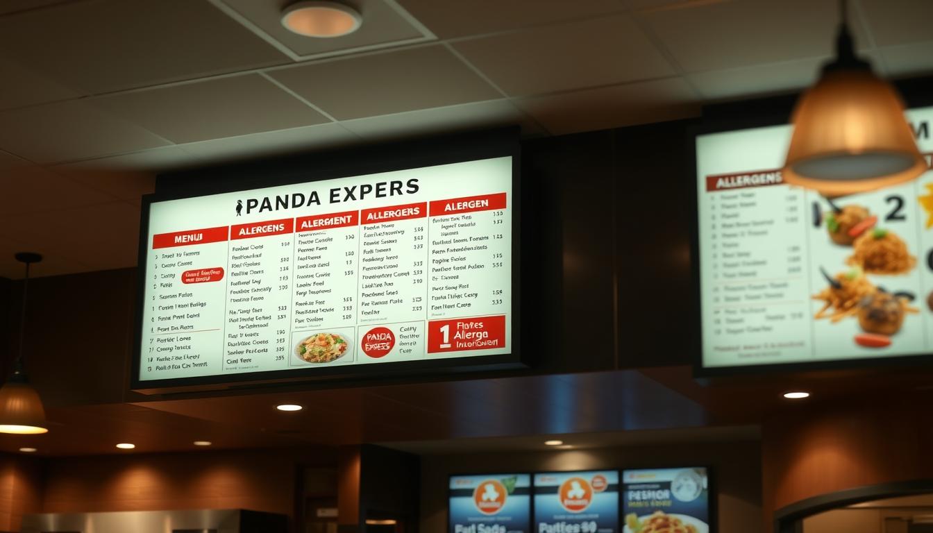 panda express allergen menu