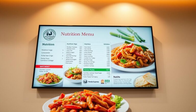 panda express menu nutrition