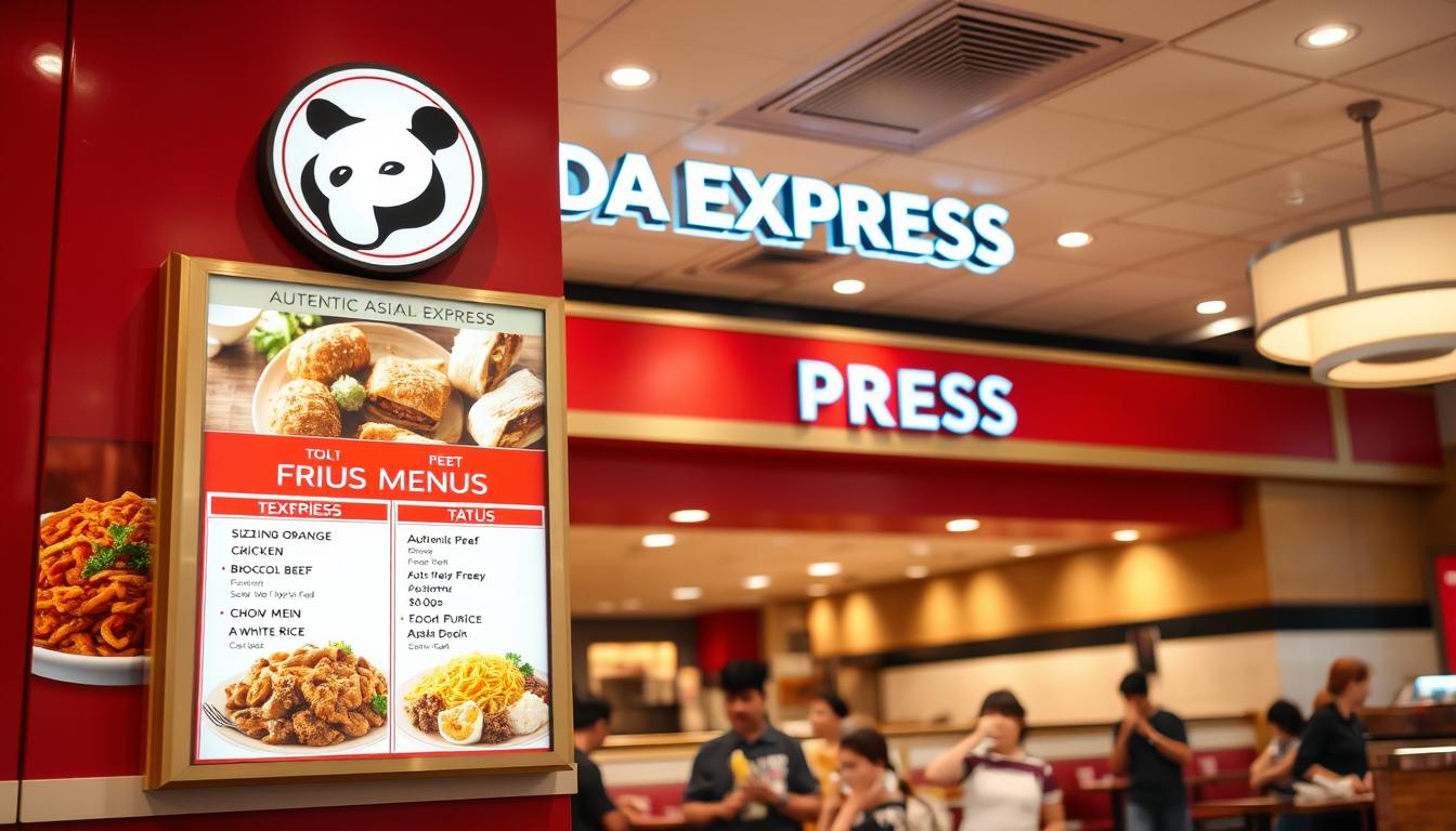 panda express menu
