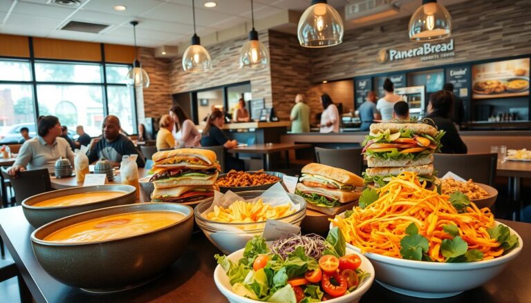 panera bread lunch menu