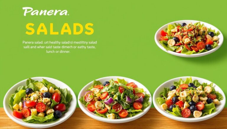 panera bread salad menu
