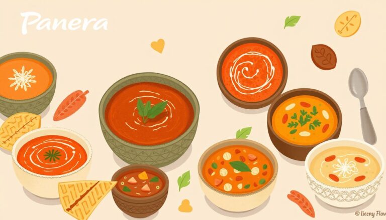 panera bread soup menu