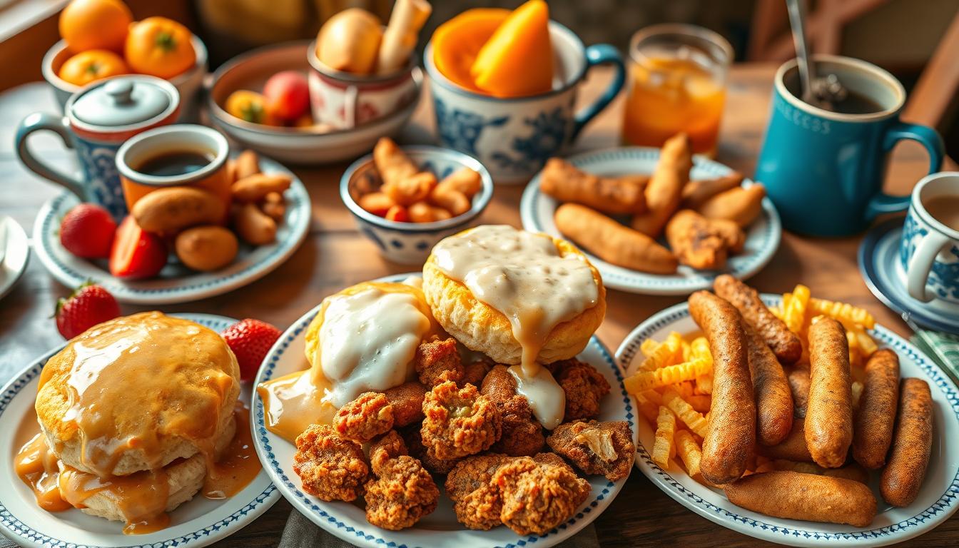 popeyes breakfast menu