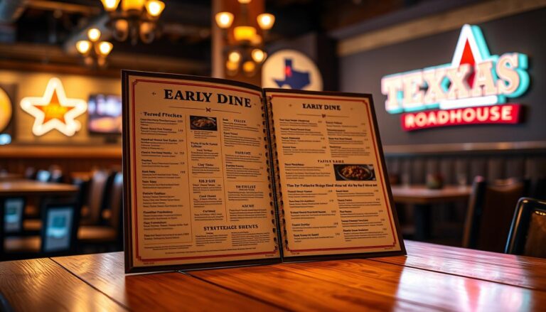 texas roadhouse early dine menu