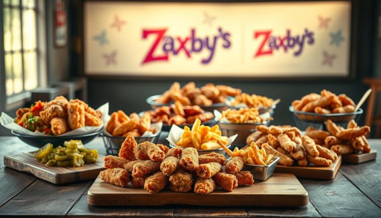 zaxby's catering menu