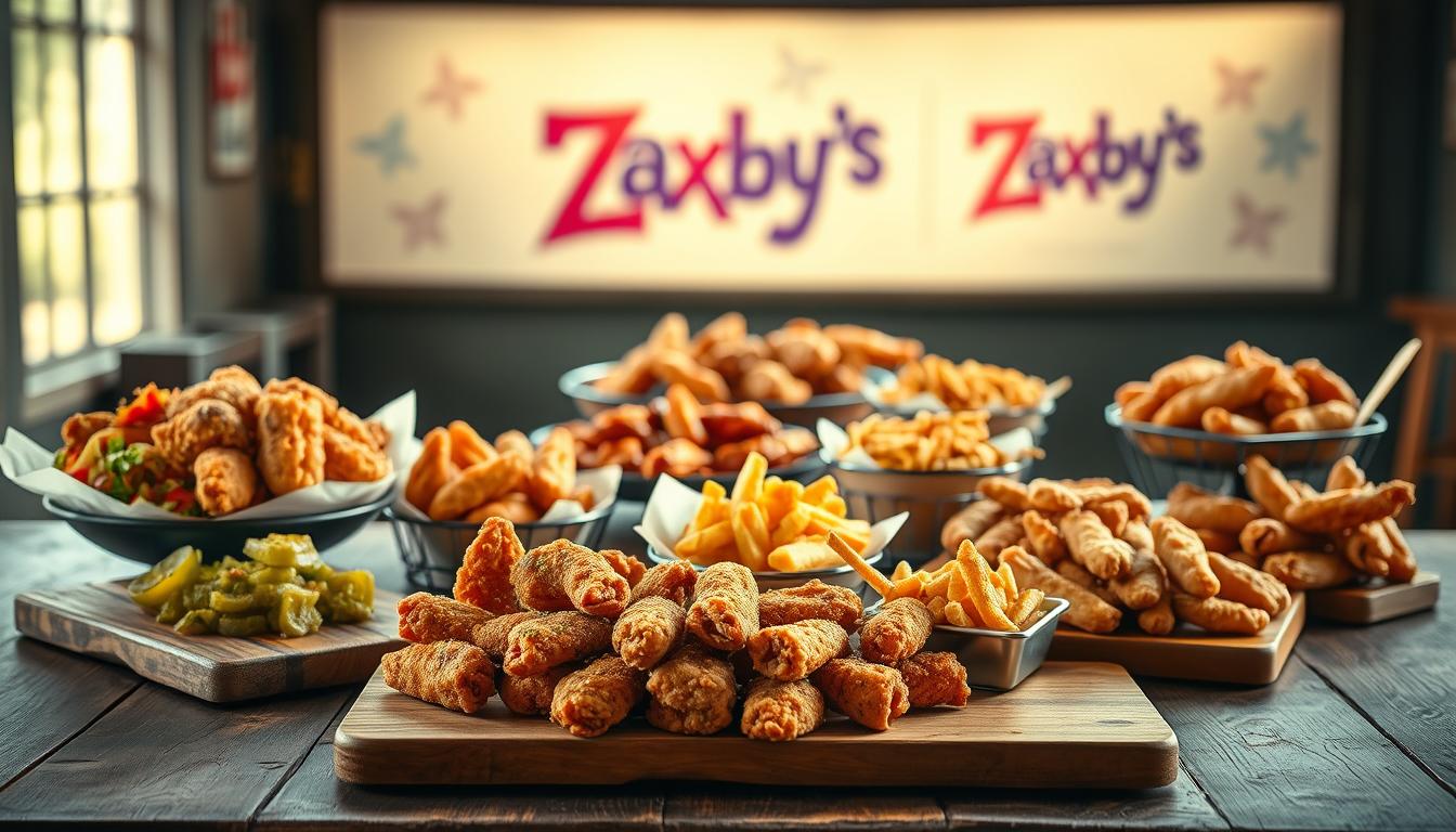 zaxby's catering menu