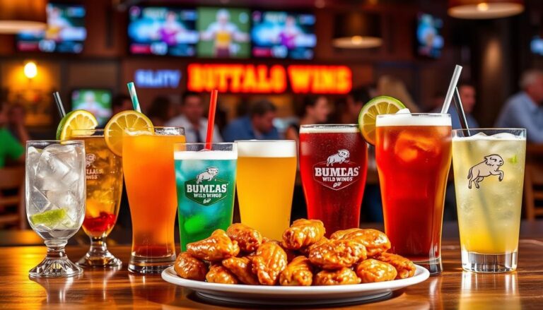 buffalo wild wings drink menu