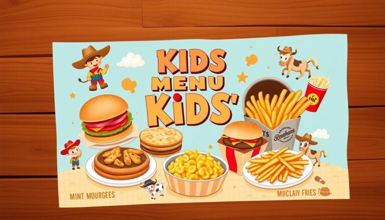texas roadhouse kids menu